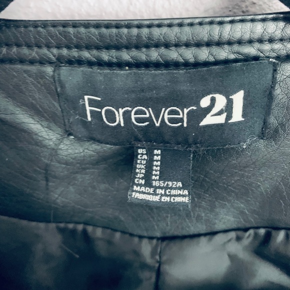Forever 21 Faux Leather jacket - Picture 2 of 2